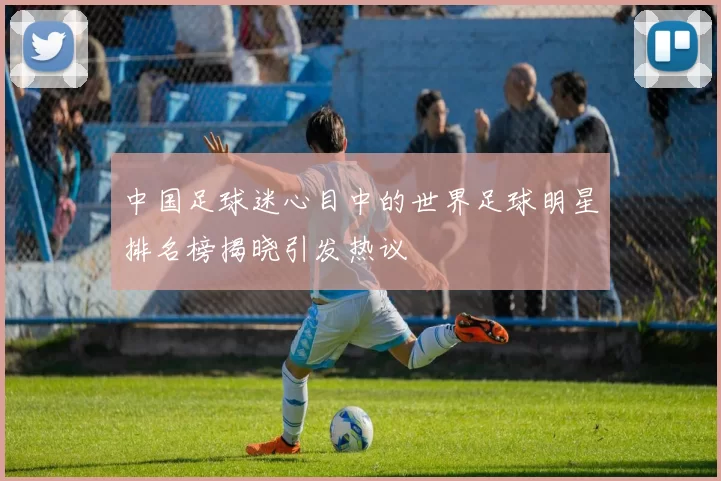 中国足球迷心目中的世界足球明星排名榜揭晓引发热议