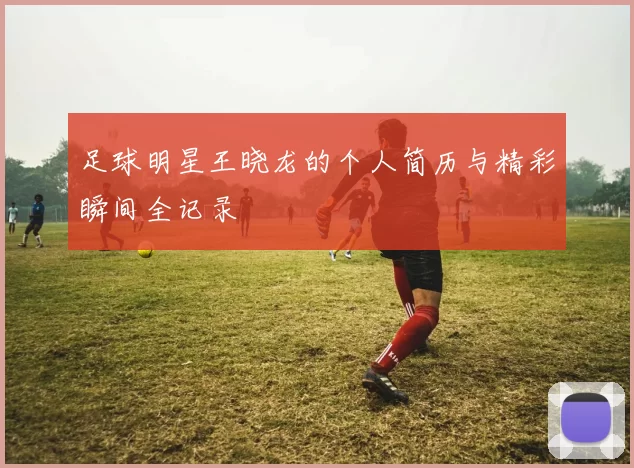 足球明星王晓龙的个人简历与精彩瞬间全记录