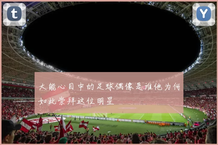 大能心目中的足球偶像是谁他为何如此崇拜这位明星