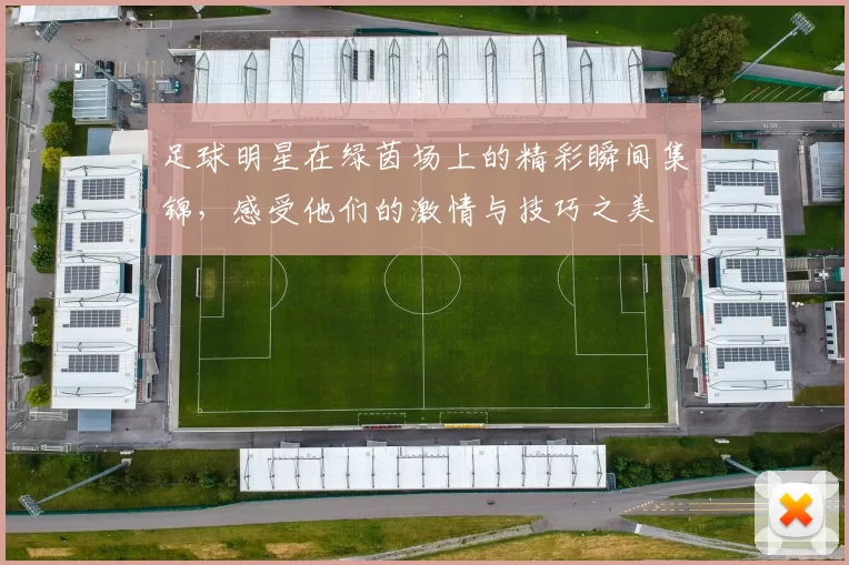 足球明星在绿茵场上的精彩瞬间集锦，感受他们的激情与技巧之美